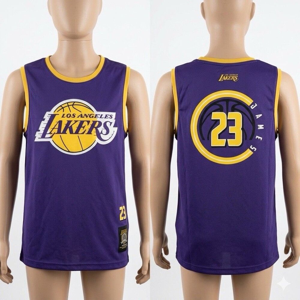 NBA Los Angeles Lakers LeBron James Youth Jersey 14/16 Purple